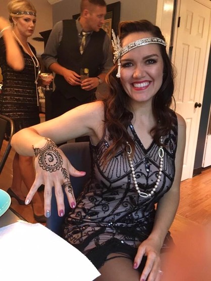 #henna #art #quick #events #hennastain #snappyfacepainting
