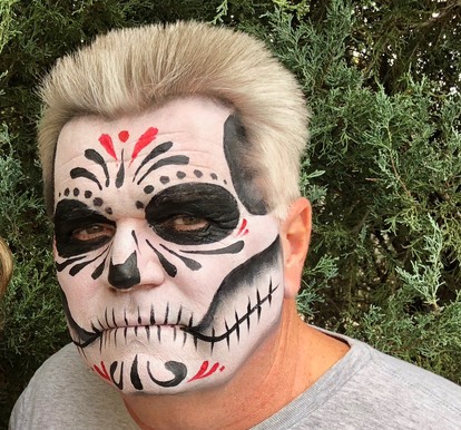 Dia De Los Muertos Men Designs SnappyFacePainting